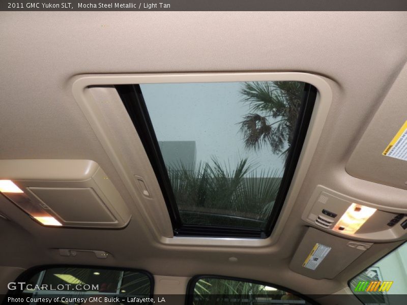 Mocha Steel Metallic / Light Tan 2011 GMC Yukon SLT