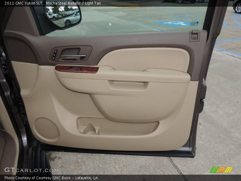 Mocha Steel Metallic / Light Tan 2011 GMC Yukon SLT