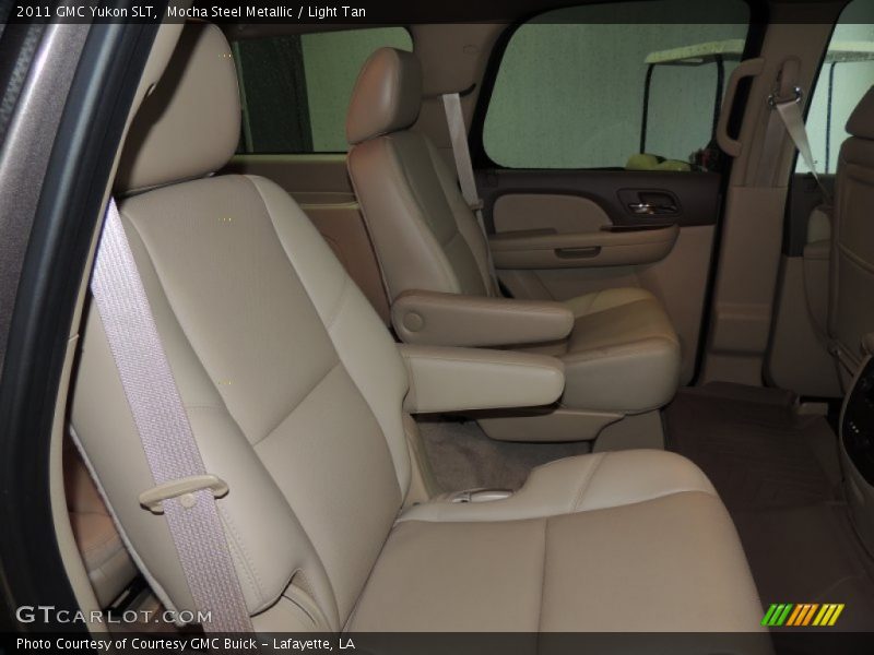 Mocha Steel Metallic / Light Tan 2011 GMC Yukon SLT