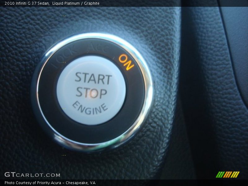 Liquid Platinum / Graphite 2010 Infiniti G 37 Sedan