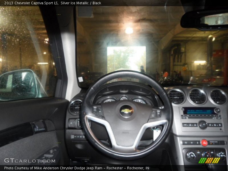 Silver Ice Metallic / Black 2013 Chevrolet Captiva Sport LS