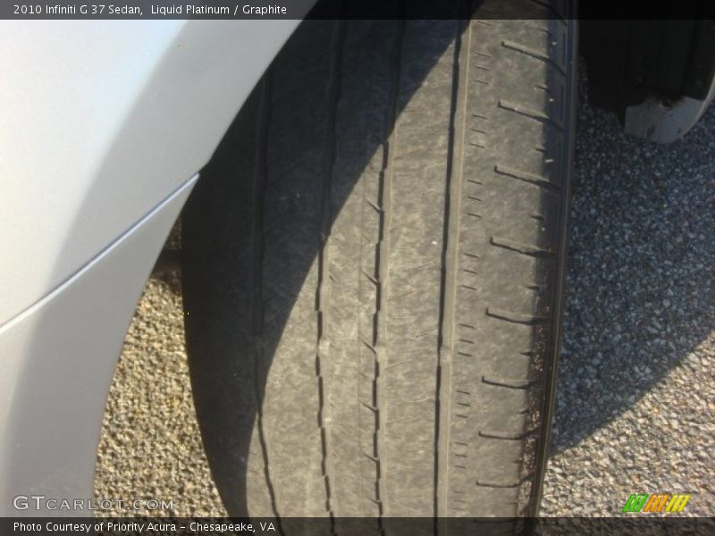 Liquid Platinum / Graphite 2010 Infiniti G 37 Sedan