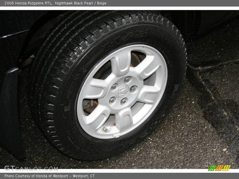 Nighthawk Black Pearl / Beige 2006 Honda Ridgeline RTL