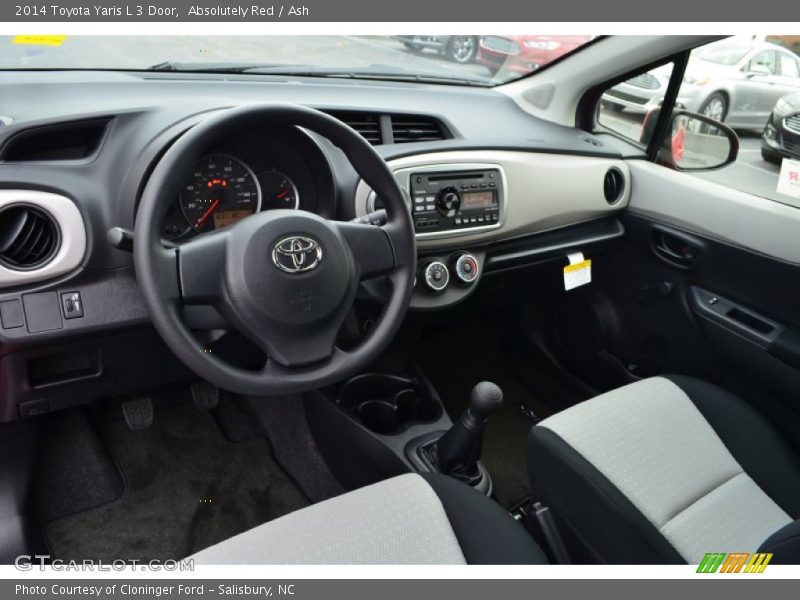 Ash Interior - 2014 Yaris L 3 Door 