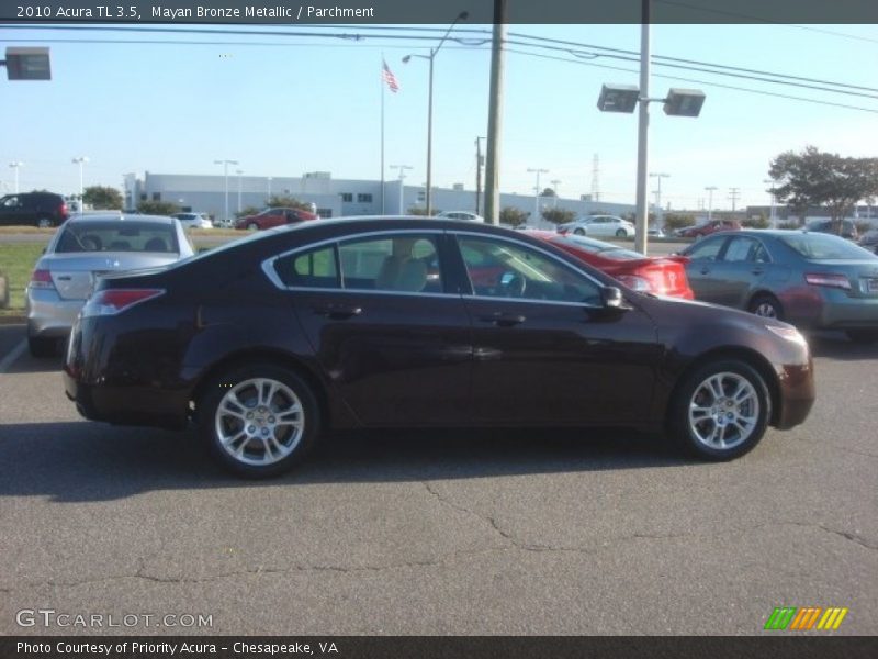 Mayan Bronze Metallic / Parchment 2010 Acura TL 3.5
