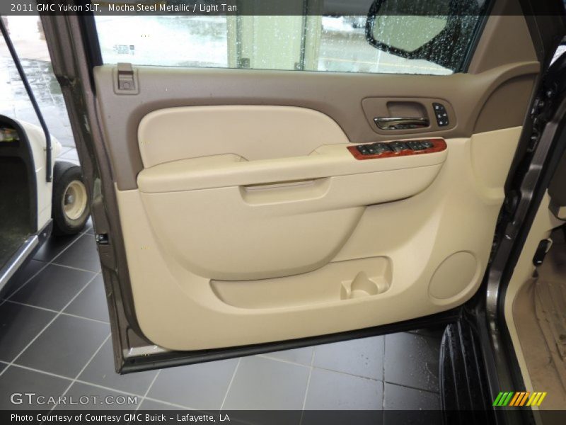 Mocha Steel Metallic / Light Tan 2011 GMC Yukon SLT