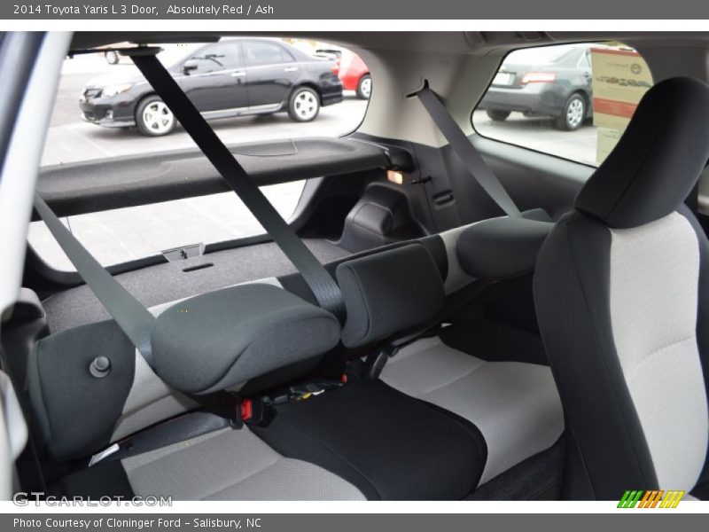 Absolutely Red / Ash 2014 Toyota Yaris L 3 Door
