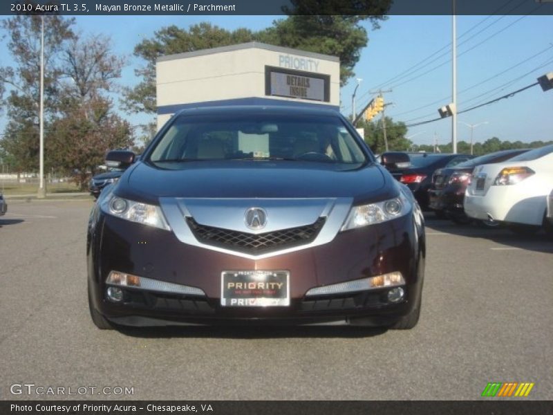Mayan Bronze Metallic / Parchment 2010 Acura TL 3.5