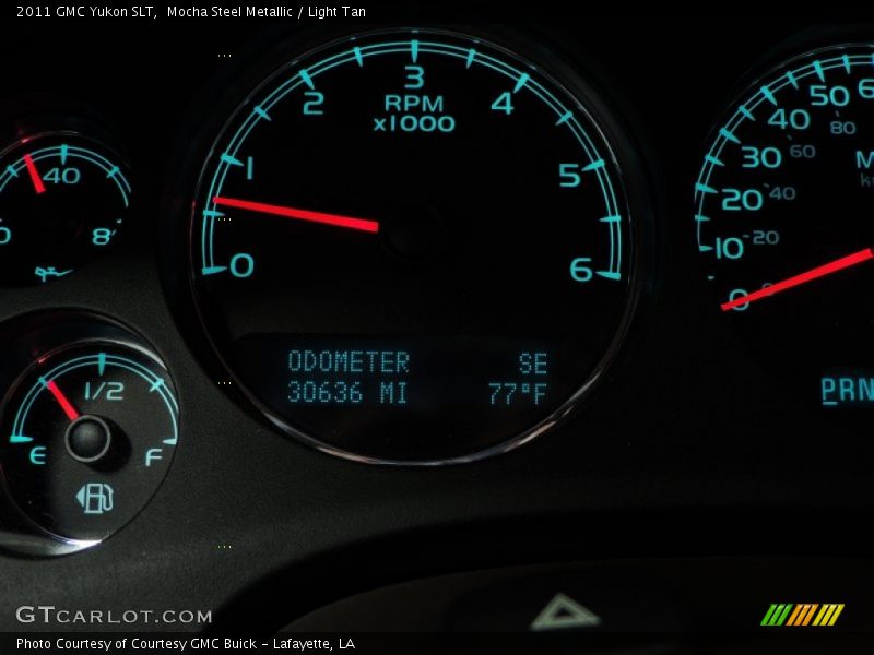 Mocha Steel Metallic / Light Tan 2011 GMC Yukon SLT