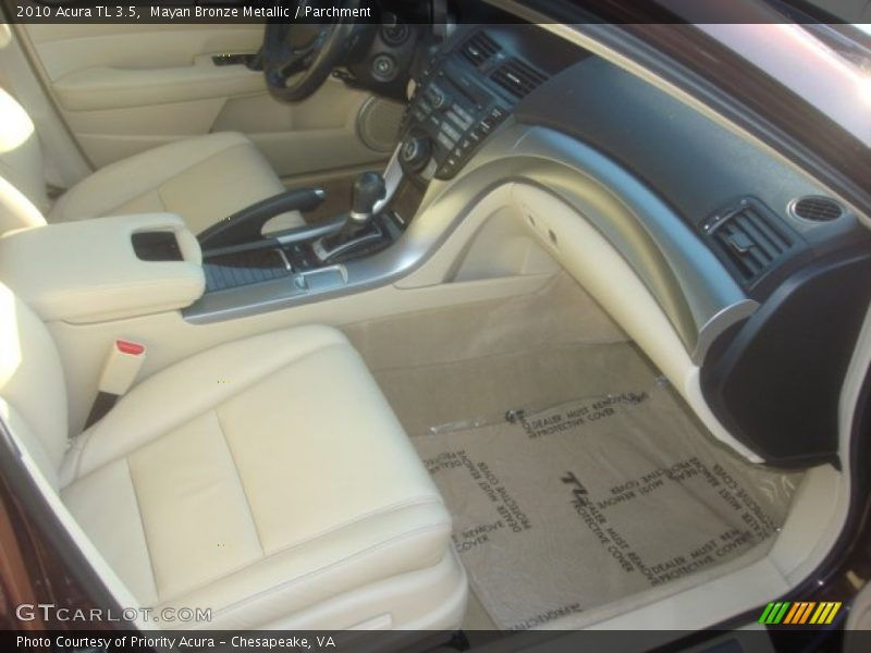 Mayan Bronze Metallic / Parchment 2010 Acura TL 3.5