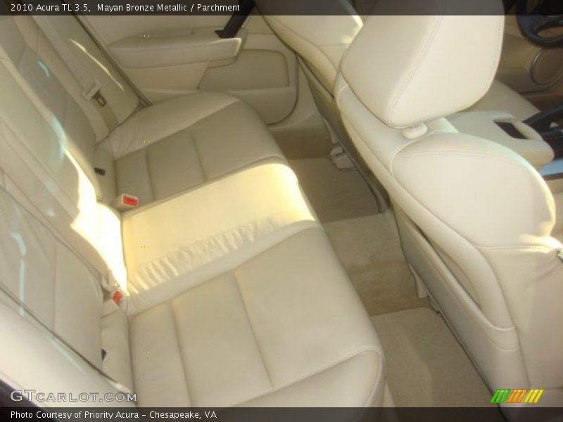 Mayan Bronze Metallic / Parchment 2010 Acura TL 3.5