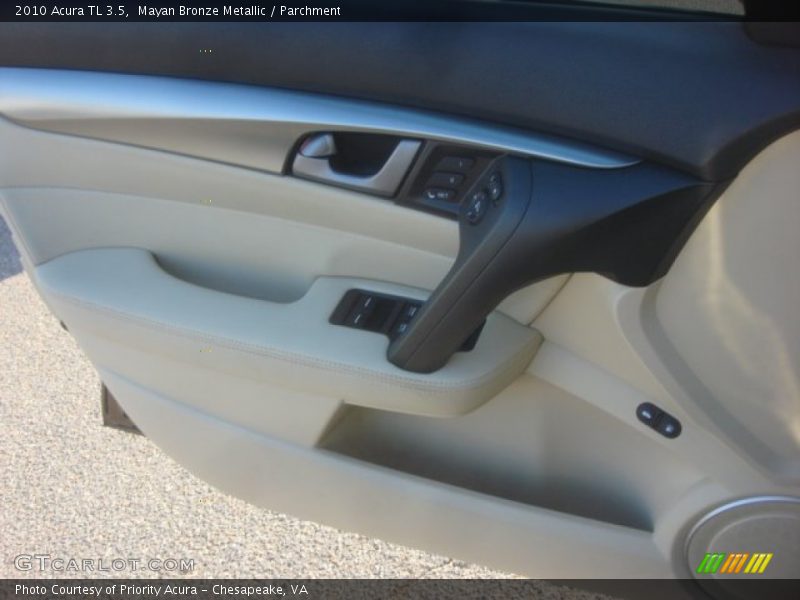Mayan Bronze Metallic / Parchment 2010 Acura TL 3.5