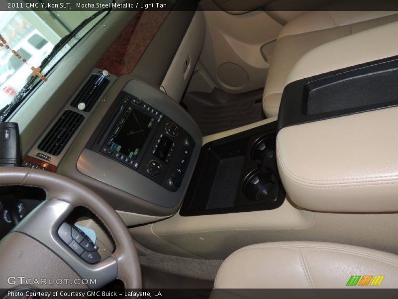Mocha Steel Metallic / Light Tan 2011 GMC Yukon SLT