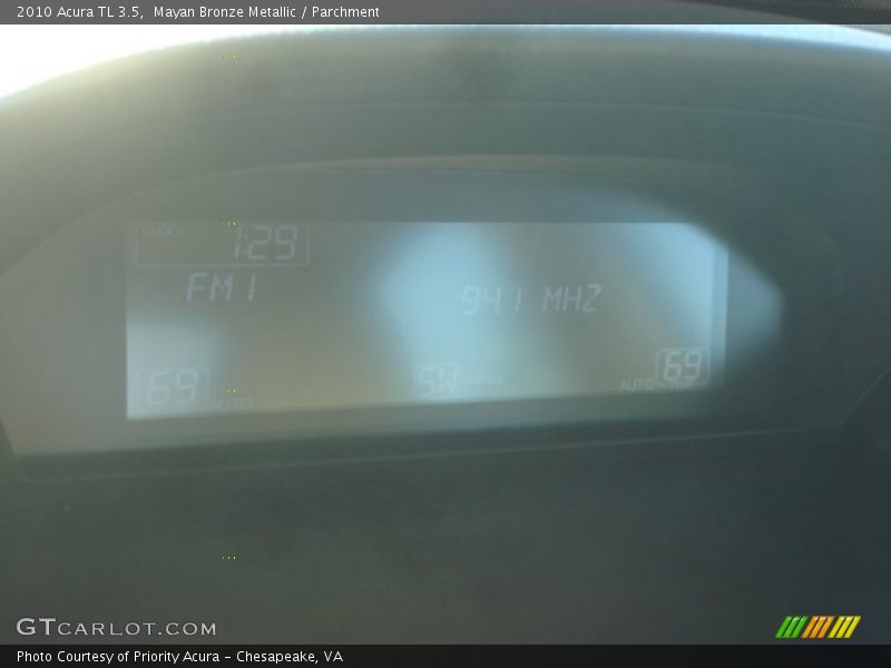 Mayan Bronze Metallic / Parchment 2010 Acura TL 3.5