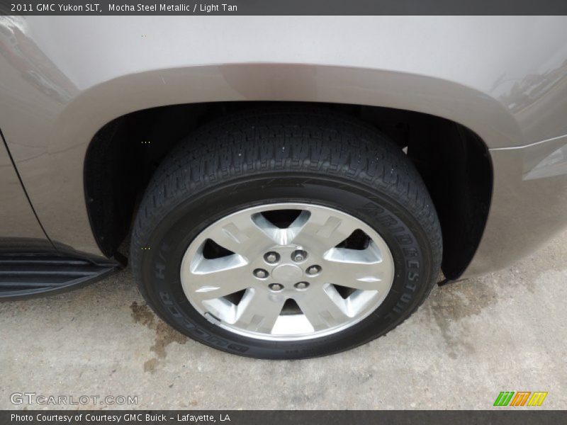 Mocha Steel Metallic / Light Tan 2011 GMC Yukon SLT