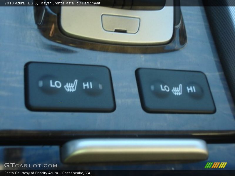 Mayan Bronze Metallic / Parchment 2010 Acura TL 3.5