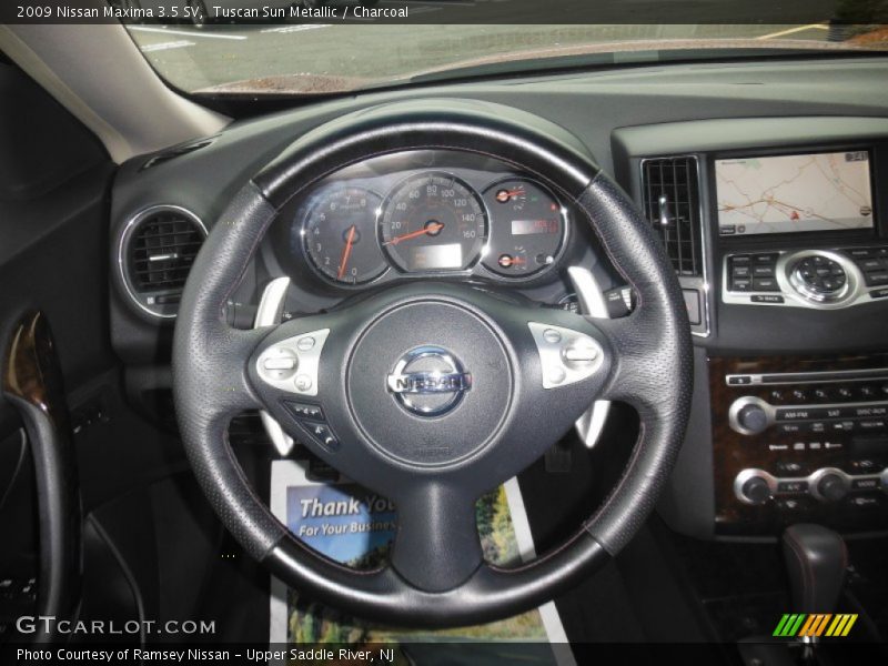Tuscan Sun Metallic / Charcoal 2009 Nissan Maxima 3.5 SV