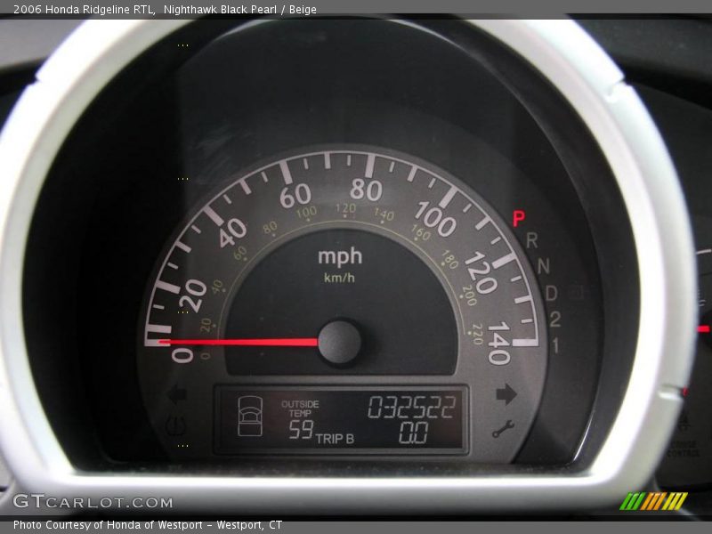 Nighthawk Black Pearl / Beige 2006 Honda Ridgeline RTL