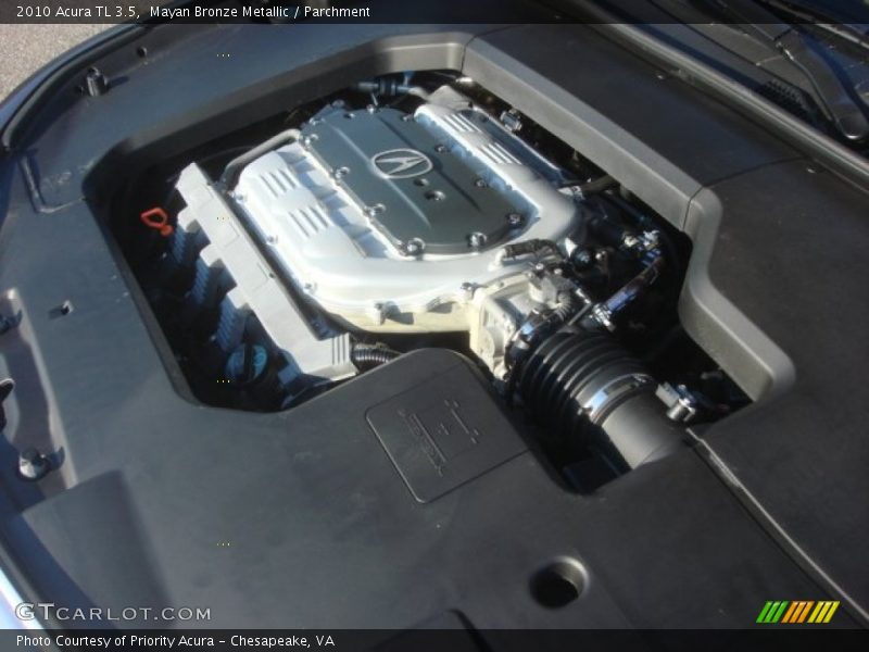Mayan Bronze Metallic / Parchment 2010 Acura TL 3.5