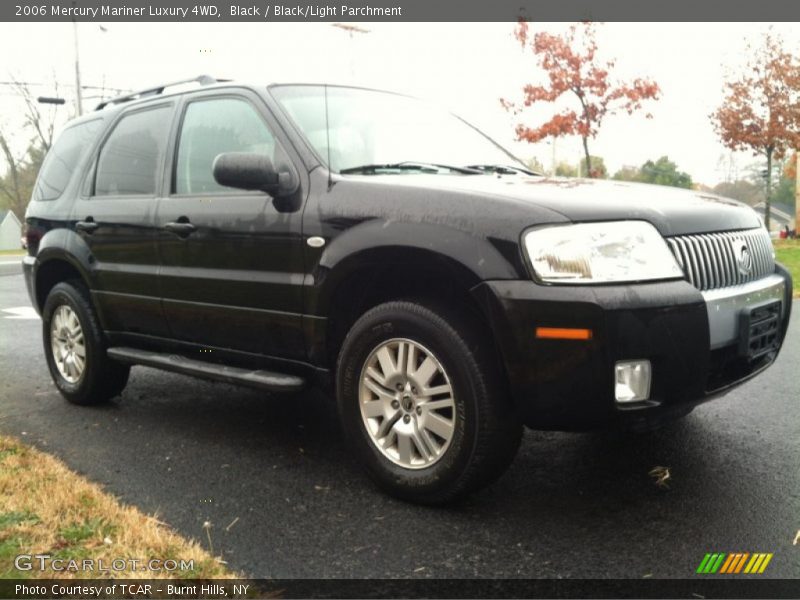 Black / Black/Light Parchment 2006 Mercury Mariner Luxury 4WD