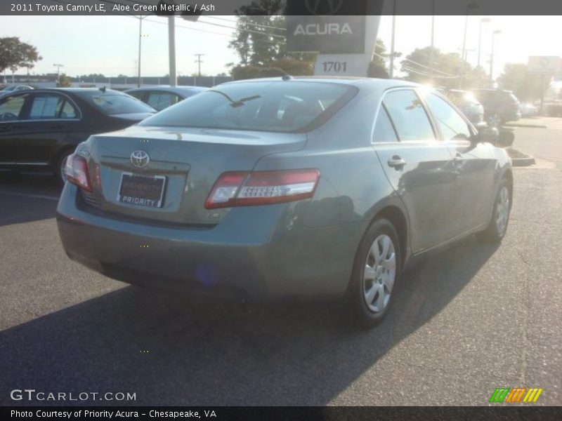 Aloe Green Metallic / Ash 2011 Toyota Camry LE