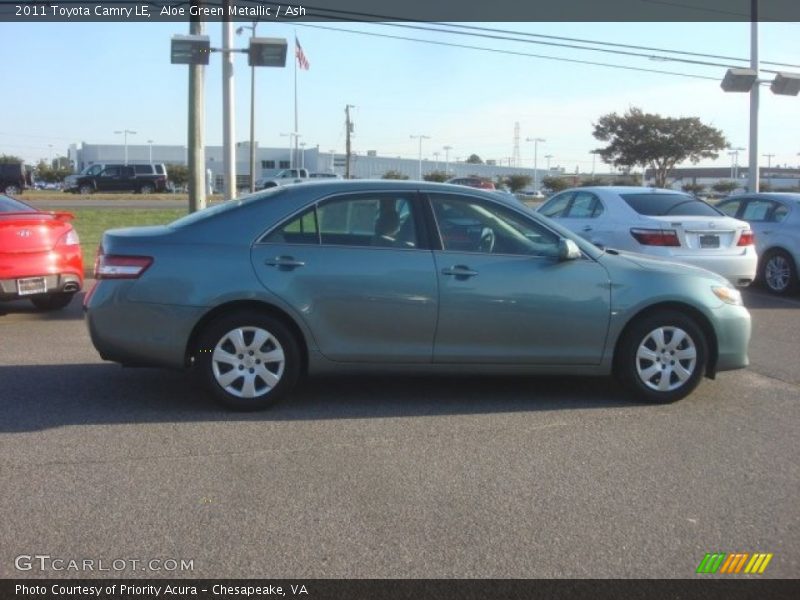 Aloe Green Metallic / Ash 2011 Toyota Camry LE
