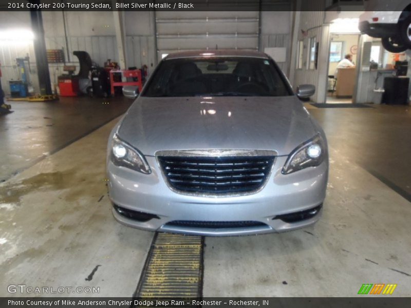 Billet Silver Metallic / Black 2014 Chrysler 200 Touring Sedan