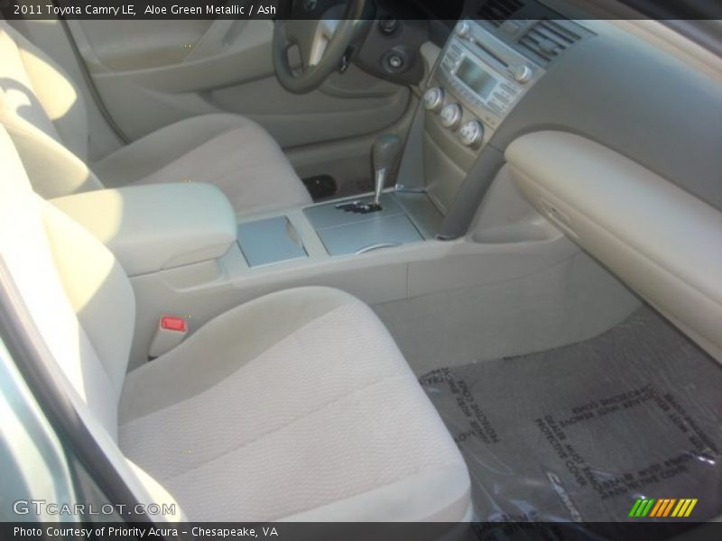 Aloe Green Metallic / Ash 2011 Toyota Camry LE