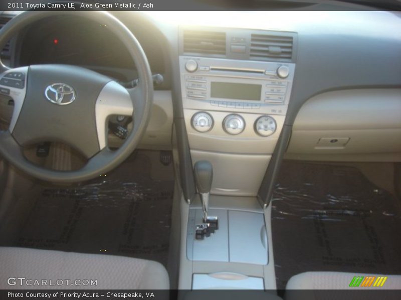 Aloe Green Metallic / Ash 2011 Toyota Camry LE