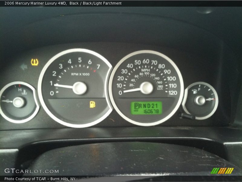 Black / Black/Light Parchment 2006 Mercury Mariner Luxury 4WD
