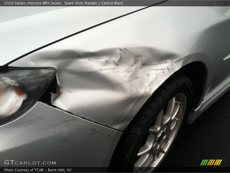 Spark Silver Metallic / Carbon Black 2009 Subaru Impreza WRX Sedan