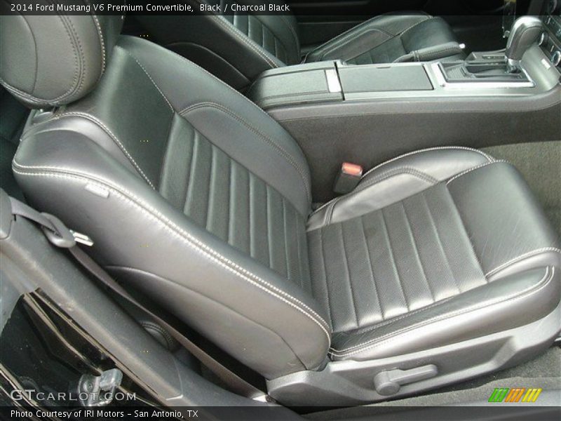 Black / Charcoal Black 2014 Ford Mustang V6 Premium Convertible