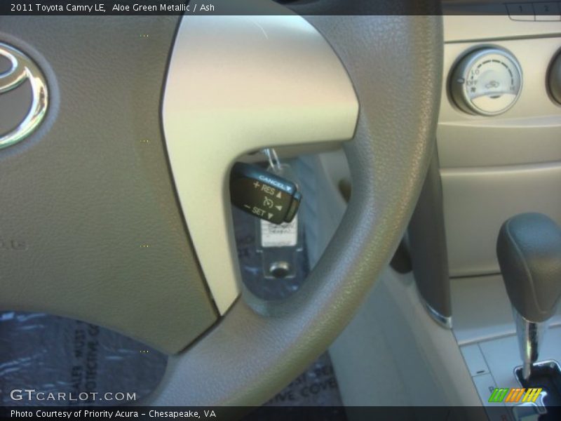 Aloe Green Metallic / Ash 2011 Toyota Camry LE