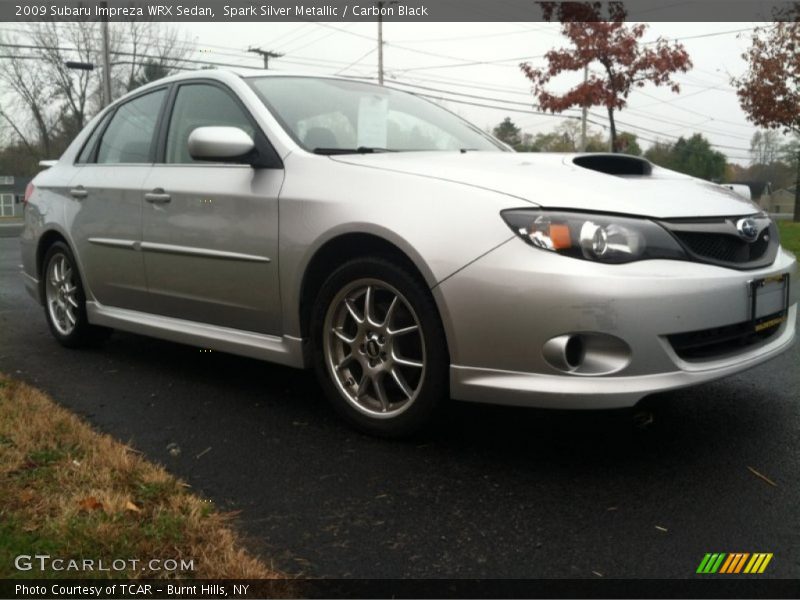 Spark Silver Metallic / Carbon Black 2009 Subaru Impreza WRX Sedan
