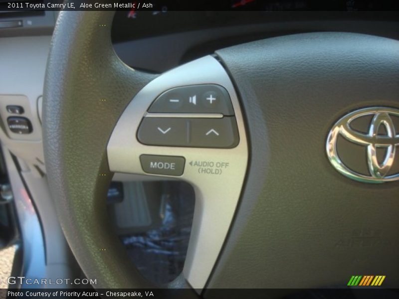 Aloe Green Metallic / Ash 2011 Toyota Camry LE