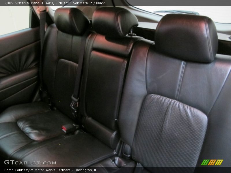 Brilliant Silver Metallic / Black 2009 Nissan Murano LE AWD