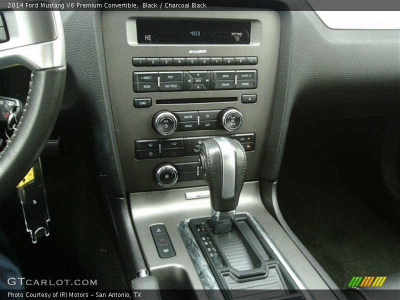 Black / Charcoal Black 2014 Ford Mustang V6 Premium Convertible