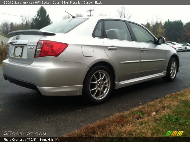 Spark Silver Metallic / Carbon Black 2009 Subaru Impreza WRX Sedan