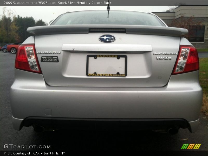 Spark Silver Metallic / Carbon Black 2009 Subaru Impreza WRX Sedan