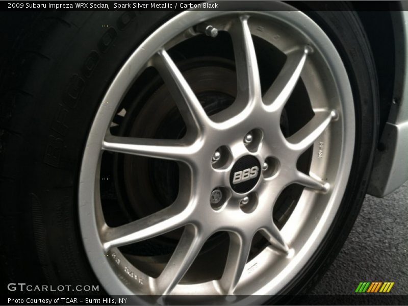 Spark Silver Metallic / Carbon Black 2009 Subaru Impreza WRX Sedan