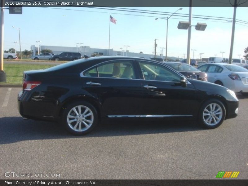 Obsidian Black / Parchment 2010 Lexus ES 350