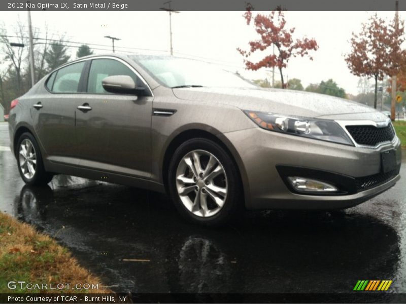 Satin Metal / Beige 2012 Kia Optima LX