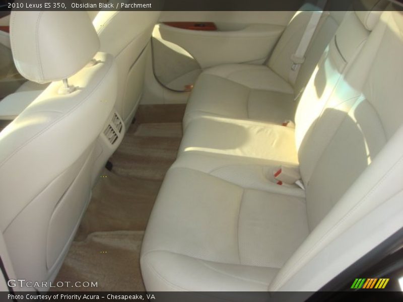 Obsidian Black / Parchment 2010 Lexus ES 350