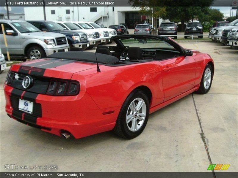 Race Red / Charcoal Black 2013 Ford Mustang V6 Convertible