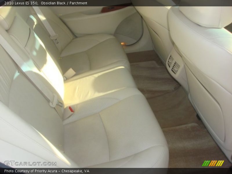 Obsidian Black / Parchment 2010 Lexus ES 350