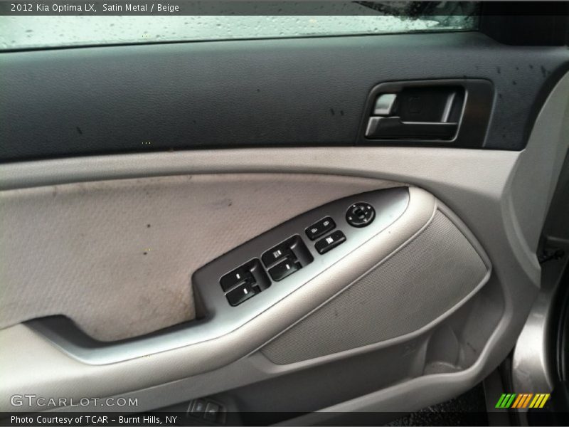 Satin Metal / Beige 2012 Kia Optima LX
