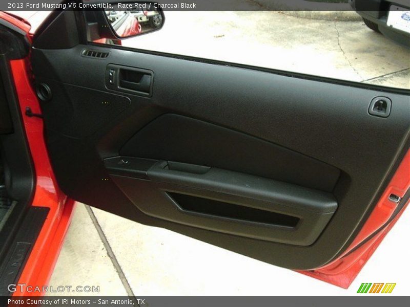 Race Red / Charcoal Black 2013 Ford Mustang V6 Convertible