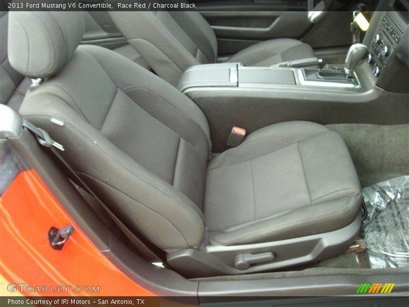 Race Red / Charcoal Black 2013 Ford Mustang V6 Convertible