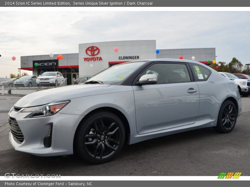 Series Unique Silver Ignition / Dark Charcoal 2014 Scion tC Series Limited Edition