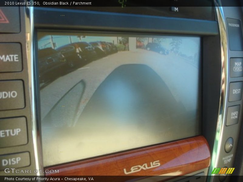Obsidian Black / Parchment 2010 Lexus ES 350
